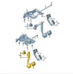 New Audi E-tron Sportback Gea Brake Pedal Lhd 4KL723140A Original. Fixed Price $134.99.