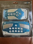 Nrg Innovations PDL-450BL Aluminum Foot Pedal Cover Plates Carbon Fiber Trim. Fixed Price $14.99.
