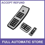 Pedal Brake Gas Pad Footrest Covers Three Custom For Audi A4. Fixed Price $35.93.