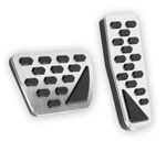 Lexley 2PCS Anti-slip Aluminum Brake Gas Pedal Pads,. Fixed Price $9.99.