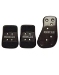 Sparco Carbon Fiber Pedal Set Anti-slip Lightweight Easy Installation. Fixed Price $156.02.