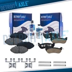 Front & Rear Ceramic Brake Pads For 98-02 Crown Victoria Town Car Grand Marquis. Fixed Price $62.22.