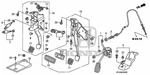 Genuine Honda Pedal Brake 46600-SCV-A01 Oem. Fixed Price $77.22.