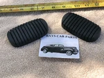New Pair Of Rubber 1937 To 1952 Chevrolet Brake And Clutch Pedals !. Fixed Price $9.99.