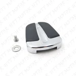 Htt Chrome Large Pedal Pad For Harley Softail Slim Fls/ Road Glide Fltrx. Fixed Price $27.31.