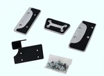 2011-2014 Mustang Roush 421125 Billet Automatic Gas Break & Dead Foot Pedal Kit. Fixed Price $59.38.