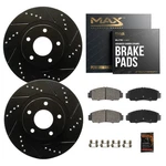 Front Drilled Slotted Rotors + Pads For Chevy Silverado 1500 Gmc Sierra. Fixed Price $196.41.