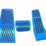 3PCS Blue Aluminum At Gas Brake Foot Rest Pedal Pad Fits Axela MAZDA3 CX30 CX50. Fixed Price $65.00.