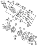 Genuine Mopar Nut Mounting 4746899AB. Fixed Price $27.13.