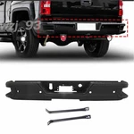 New Black Rear Bumper Assembly For 2019-2025 Chevy Silverado Gmc Sierra W/ Park. Fixed Price $284.58.