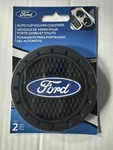 Authentic Ford Accessories Car, Truk, And Suv 2 Travel Cup Holder Coasters. Fixed Price $14.99.