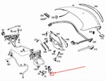 Mercedes-benz Slk R172 Right Rear Lid Guide Plate A1727500255. Fixed Price $21.81.