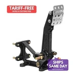 Wilwood 340-16376, One Black Aluminum Brake Pedal Adj Floor Mnt Dual M/c Perform. Fixed Price $267.54.