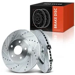 2PCS Front Side Drilled Brake Rotors For Toyota Highlander 2001-2007 Lexus ES330. Fixed Price $99.99.