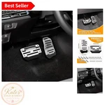 Zufoty Aluminum Non-slip Car Pedal Covers Kit For Ultimate Safety. Fixed Price $13.99.