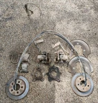 SN95 Mustang Gt Rear Disc Brake Swap Fox Body Lug Complete With Brackets. Fixed Price $249.00.
