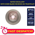 2X Brake Discs Pair Solid Fits Ford S-max Tdci 1.6D Rear 11 To 14 302MM Set New. Fixed Price $59.59.