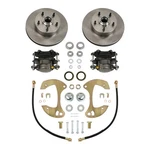 Front Disc Brake Kit For Chevy 1955-64 Impala Bel Air Nomad Full Size X 4-3/4". Fixed Price $314.54.
