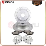 Rear Brake Calipers Rotors + Ceramic Pads For 2011-2013 2014-2017 Nissan Juke. Fixed Price $116.90.