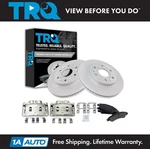 Trq Front Ceramic Brake Pad & Coated Rotor Kit W/caliper For Chevy Suv Truck. Fixed Price $384.95.