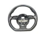 13-17 Audi 8T S5 Flat Bottom Steering Wheel Three Spoke Leather Oem 013025. Fixed Price $99.95.