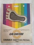 Cal Custom Dimmer Switch Pedal #3033 Nos Foot Hot Rod Muscle Car Vintage. Fixed Price $37.49.