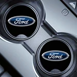 2 Pcs Ford Classic Car Cup Holder Coaster Soft Washable Non-slip Neoprene Rubber. Fixed Price $7.49.