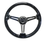 Nrg Reinforced Steering Wheel (350MM / 3IN. Deep) Black Multi Color Flake. Fixed Price $168.11.