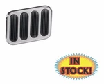 Lokar SG-6017 Xl Chrome And Rubber Brake Pedal Pad 3.75" 2.75". Fixed Price $95.95.