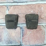 2X Ford C8AA2A647A Parking Brake Pedal Pad Fits 1968-69 Thunderbird Galaxie. Fixed Price $27.17.