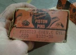 Nos 1929-36 Chevrolet .010 Piston Wrist Pins Set Cylinder #835627 Chevy. Fixed Price $10.00.