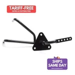 U-b Machine 60-1310, One Black Steel Gas Pedal Short W/ Straight Foot Box. Fixed Price $48.02.