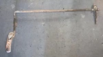 Accelerator Pedal, Shaft, Lever Off Triumph TR6 B 10. Fixed Price $71.99.