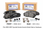 Scitoo Hyundai Sona Front & Rear Ceramic Brake Pads Set 2005 - 2007. Fixed Price $30.32.