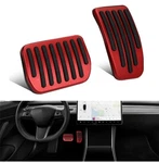 Miytsya 2 Pcs Tesla Model 3 Foot Pedal Pad Replacement Red. Fixed Price $13.20.