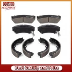 Front Rear Ceramic Brake Pads Drum Shoes For 1992 1993 1994 1995 1996 Geo Metro. Fixed Price $58.99.