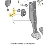 2010 2018 Vw Jetta Brake Pedal Assembly With Bracket Used Oem 1K1723142F. Fixed Price $100.00.