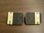 Nos Oem Ford 1949 1950 1951 Clutch + Brake Pedal Pads Customline Crestline Sedan. Fixed Price $59.00.