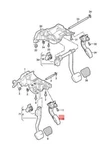 Audi E-tron Accelerator Pedal With Electronic Module 4KL723523 19-19. Fixed Price $177.78.