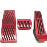 Red Aluminum At Gas Brake Foot Rest Pedal Pad Fits Axela MAZDA3 CX30 CX50. Fixed Price $65.00.