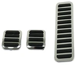 Empi Gas Brake And Clutch Pedal Covers For 55-79 Beetle 55-67 Bus 00-4451-0. Fixed Price $22.77.