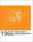 1966 Dart Valiant Barracuda Chassis And Engine Assembly Manual Dodge Plymouth. Fixed Price $29.00.