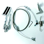 Gas Pedal, 36" Braided Throttle Cable, Firewall Mount Kit. Fixed Price $95.95.