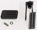 Universal Black Gas Throttle Brake Pedal Pads Street Rat Rod Chevy Ford Mopar. Fixed Price $46.00.