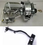 Ford Mustang Chrome Milled Master Cylinder 9" Booster Disc/disc Valve Pedal Arm. Fixed Price $196.60.