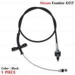 For Nissan Frontier D22 Pick Up 2000 - '05 Accelerator Throttle Cable Black. Fixed Price $44.53.