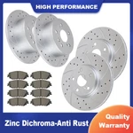 Front Rear Rotors And Pads Brakes For 07-12 Camry Avalon ES350. Fixed Price $132.35.