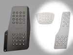 Rennline Pedal Set Piece Perforated Tip Silver Fits 911/912/930/964/993. Fixed Price $185.87.