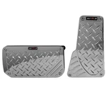 2PCS Chrome Diamond Plated Metal Automatic Car/suv Foot Pedal Pad Covers Nonslip. Fixed Price $32.99.