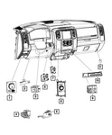 Genuine Mopar Clutch Departure Switch And Bracket 56029536AD. Fixed Price $118.17.